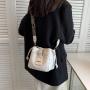 Hot Selling Bucket Shape Sac A Main Vegan Leather Bag Sling Bags Ladies Crossbody Bags For Women