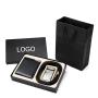 Premium Leather Men Wallet Belt Gift Set Custom Leather Automatic Buckle Belts Wallets with Gift Box Set for Men