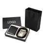 Premium Leather Men Wallet Belt Gift Set Custom Leather Automatic Buckle Belts Wallets with Gift Box Set for Men