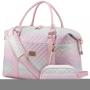 LOVEVOOK wholesale sports gym bags woman shoulder designer Pu leather large men carry on luggage travel duffel weekend bags