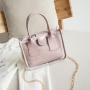 2023 Summer And Autumn New Korean Transparent Jelly Bag Fashion Trend Personalized Handbag  Solid Color Shoulder Bag
