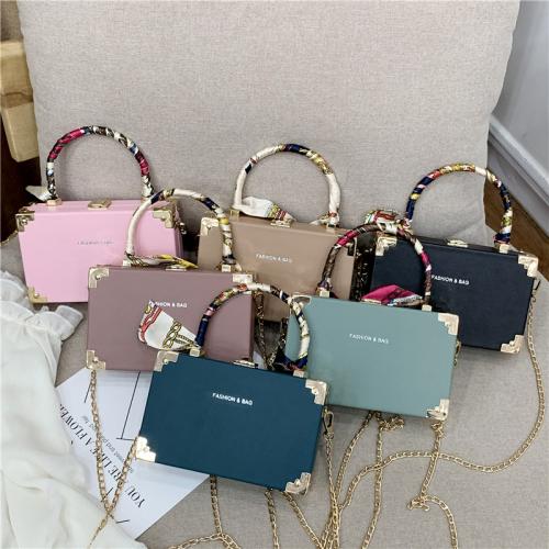 Popular Pearl Handbag New Bag For Women  Texture Double Layer Small Square Bag Single Shoulder Cross Bag For Women