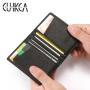 CUIKCA Fashion Lychee Pattern PU Leather Driver's License Holder Business ID Credit Card Holder Simple Wallet Purse Money Clips