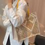 ZF033 Female New Fashion Canvas Tote Bag Ethnic Style Student Handbag ECO-friendly Travel Retro Polyester Cotton Shoulder Bag