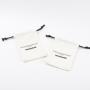12 Oz Small Cotton Canvas Dust Makeup Packaging Bag White Thick Canvas Drawstring Bag For Jewelry