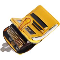 ZR266 Simple Wallet Women's Short Retro Hong Kong Style Versatile Multi Card Zipper Change Card Bag One Piece Bag