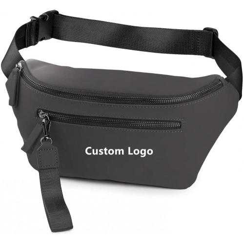 Gelory Wholesale Cheap Price Custom Logo Fashion PU Leather Ladies Fanny Pack Women Sports Waist Bag