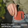 Custom Rfid Blocking Bifold Card Holder Leather Credit Card Wallet With Zipper Id Window Wristlet Coin Pocket For Women