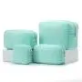 Factory Wholesale Small Quantity Custom  Adorable Outdoor  Terry Cloth Cosmetic Bags Velvet Jewelry Pouch Women Wallet