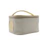 Cheap price nice vegan leather makeup bag big capacity travel young girl toiletry bag