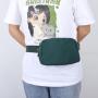 Light Nylon Waist Bag Waterproof Sports Running Fanny Pack Men Chest Cross body Kids Bum Bag 38 Colors Women Belt Bag