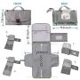 BY003 Waterproof Portable Diaper Changing Pad for Newborn Girl & Boy Travel Changing Kit Diaper Bag Travel  Mommy Bag