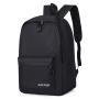 Customize Lightweight minimalist unisex  laptop bag Casual travel Backpack Solid color Oxford cloth student bag