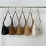 New Design Women Handbags Luxury Metal Decoration Lady Underarm Shoulder Bag Large Capacity Fashion PU Leather Hand Bags
