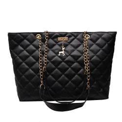 KBW276 2023 Hot Selling Women's Bags Embroidery Line Diamond Lattice Chain Crossbody Bag High Quality Deer Shoulder Bag