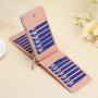 HR519 Women's Wallet With Long Zipper PU Leather Money Clip Solid Color Card Holders Wallets for Man Phone Storage Handheld Bag