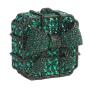 Latest African Ladies Bridal Gold Occasion Handmade Crystal Rhinestone Clutch Purse Bag For Weeding Party