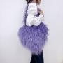 CCF705 Trendy Luxury Heart Bags Ladies Shoulder Bag Faux Fur Womens Tote Bags Cute Crossbody Handbag For Girl