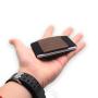 Minimalist Slim Wallet Elastic Front Pocket leather Credit Card Wallet
