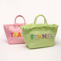 2022 Summer Travelling Designer Aesthetic Women Shoulder Plain Premium With Inside Pockets&zipper Canvas Tote Bag Handbag