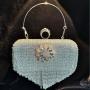 New Full Diamond Water Diamond Small Fragrant Wind Su Evening Bag