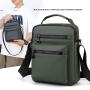 Factory direct supply fashion sports solid color Oxford cloth men shoulder messenger bag