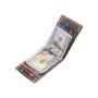 Wholesale leather money clip card holder wallet genuine leather men wallet money clip