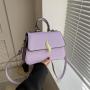 2024 new design popular ladies handbag women's  shoulder bag texture small square bag personalized crossbody bag