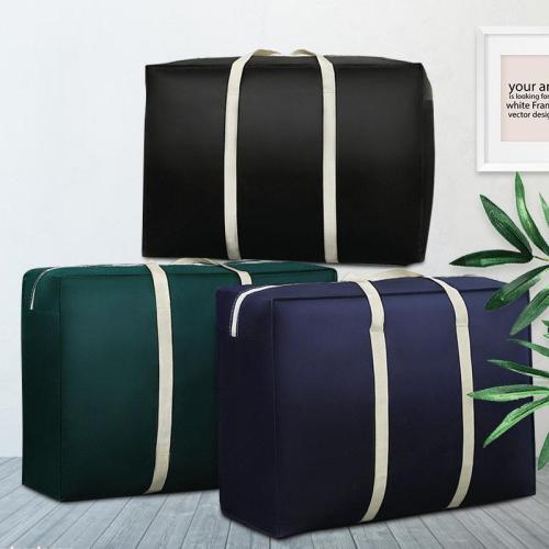 XL137 Wholesalers Foldable Large Capacity Travel Organiser Non Woven Fabric Moving Packing Bags Quilt Tote Bag