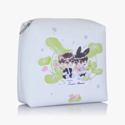 Custom Printed Portable Storage Bag Toiletries Organizer Couple Travel Cosmetic Bag Hanging Waterproof Wash Pouch
