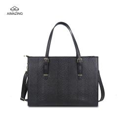 Laptop Bag for Women 15.6 inch Laptop Tote Bag Leather Classy Computer Briefcase for Work Waterproof Handbag