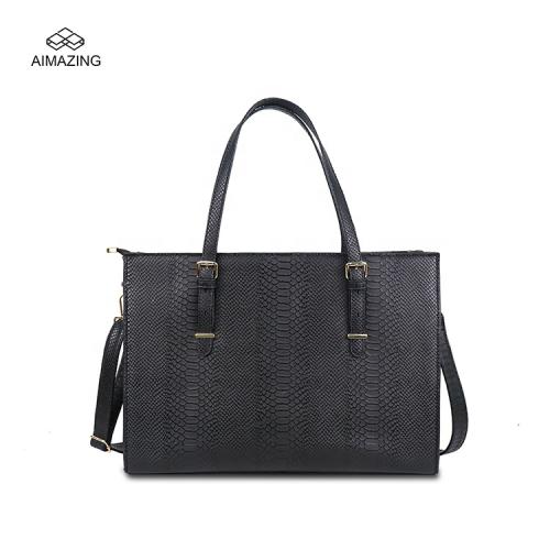 Laptop Bag for Women 15.6 inch Laptop Tote Bag Leather Classy Computer Briefcase for Work Waterproof Handbag