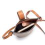 New Mini Leather Phone Pouch Bag Cross body Genuine Leather Mobile Phone Pocket Shoulder Bag With Button