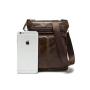 China Supplier Men's Business Bag Chest Leather Bags Single Shoulder Messenger Bag