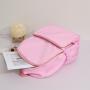New Trends Fashion Nylon Large Capacity Waterproof Portable Zipper Nylon Black Rucksack Custom School Bag Backpack Wholesale