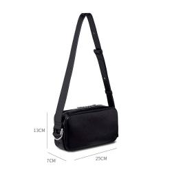 Hot Sale Custom Logo Toiletry Travel High Quality PU Leather Fashion Messenger Bags