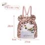 2024 new fashion cartoon ladies fashion Pu backpack large capacity bags can be customized in large quantities wholesale