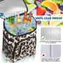 Large Capacity Leakproof 30-Can Insulated Thermal Bag Soft Cooler for Beverage Lunch Travel - Unisex Cooler Backpack