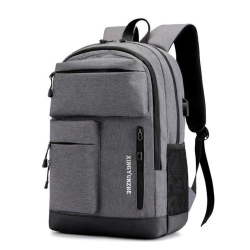 ZF176 New Leisure Backpack Man Outdoor Travel Bag Fashion Retro Canvas Shoulder Bag Large Capacity Waterproof Student Schoolbag