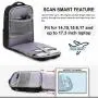 2022 LOVEVOOK fashion Bookbag Vintage waterproof women school bags Travel Daypack 15.6in laptop backpacks