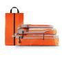 Travel Collapsible Storage Bag Storage Bag Set Mesh Visual Trolley Box Organizer Bag