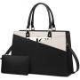 LOVEVOOK 2pc Laptop Tote Bag New Style Computer Briefcase for Work school business Waterproof Handbag Laptop tote Bag for Women