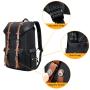 2022 LOVEVOOK  women men vintage school backpack with 15.6 laptop compartment bags/daypacks for business travel laptop backpacks