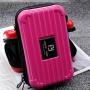 KBW721 Transparent Material Makeup Bag Fashionable Square Crossbody Shoulder Bag Mini Minimalist Portable Storage Bag
