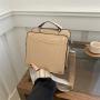 Korean style simple handbag women's bag 2024 new fashion Tote large capacity leisure personality shoulder crossbody bag