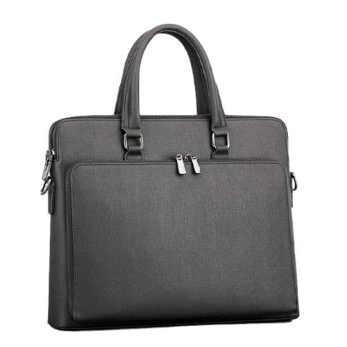 ZR875 New Business Leisure Bag PU High Quality Horizontal Briefcase Shoulder Crossbody Handbag Business Travel Men's Bag