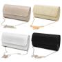 Solid color fashionable evening bag