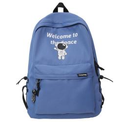 ZR292 New School Bag Student Backpack Lightweight Oxford Cloth Unisex  Large Capacity Simple Travel Bag Backpack