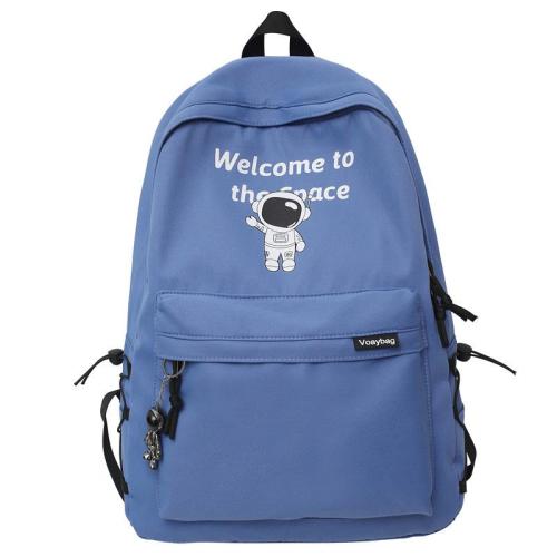 ZR292 New School Bag Student Backpack Lightweight Oxford Cloth Unisex  Large Capacity Simple Travel Bag Backpack