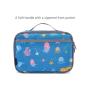 sublimation lunch ba outdoor square food Cooler Bag  aluminum foil waterproof leakproof Color cooler bag eco-friendly lunch bag